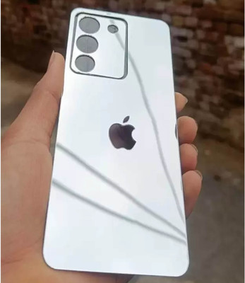 MOBIFONIC VIVO Y200 5G MIRROR BACK PANNEL Mobile Skin(Silver)