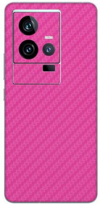 Vcare GadGets i QOO 11 5G Mobile Skin(Fiber Carbon Pink)