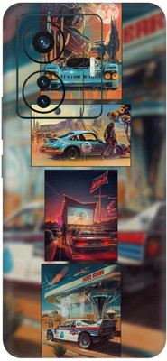 wrap craft VIVO T1 PRO 5G Premium Vinyl Mobile Skin(Multicolor)