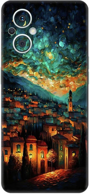 wrap craft OPPO RENO 7Z 5G Premium Vinyl BACK Mobile Skin(Multicolor)