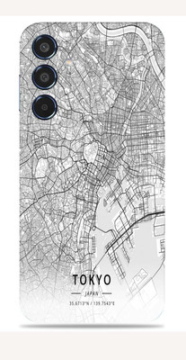 SkinoMania Samsung Galaxy M35 5G Mobile Skin(Tokyo Map)