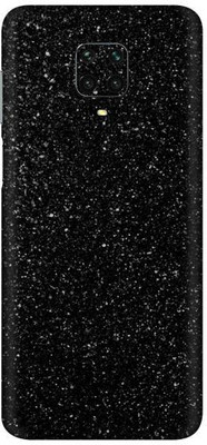 Vcare GadGets Redmi Note 9 Pro Max Mobile Skin(Glitter Black)