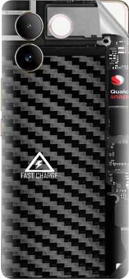 tiddler Vivo iqoo Z7 Pro Mobile Skin(Black)