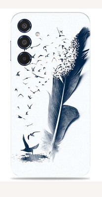 SkinoMania Samsung Galaxy M35 5G Mobile Skin(Feather Art)