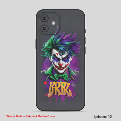 VYBE The Smart Choice iPhone 12 Horror Mobile Skin(Mid Green 11)