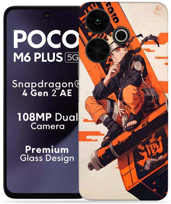 OggyBaba OggyBaba Poco M6 Plus 5g Mobile Skin(Kakashi Pose)
