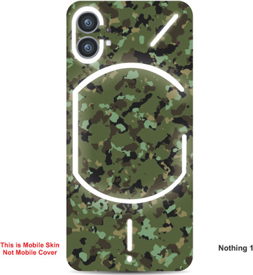 VYBE The Smart Choice Nothing 1 Camouflage Embossed Mobile Skin(Pickled Bluewood 1)