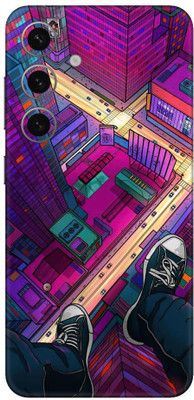 aadia Designed For Samsung S24 PLUS (5G) | Vinyl Decal Sticker (Only Back) Mobile Skin(Multicolor)