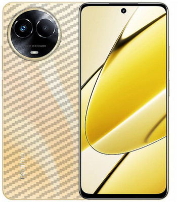 candeal mart Realme 11 5G Back skin sticker / Vinyl wrap / Protective film Mobile Skin Mobile Skin(Transparent, Carbon fiber)
