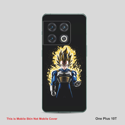 VYBE The Smart Choice One Plus 10T Goku Mobile Skin Mobile Skin(Dark Jungle Black B19)