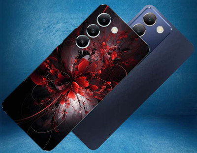 AsSkin Vivo T3 5G Mobile Skin(Red Flower Skin With Glossy Matte Finish.)