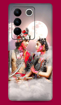 SkinoMania Vivo V27 Pro 5G Mobile Skin(Multicolor LordRadhaKrishna)