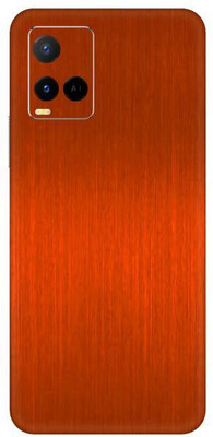 Vcare GadGets Y21 G Mobile Skin(Orange Brushed)