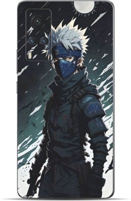 VYBE Vivo X60 Goku Mobile Skin Mobile Skin(Dim Gray 37)