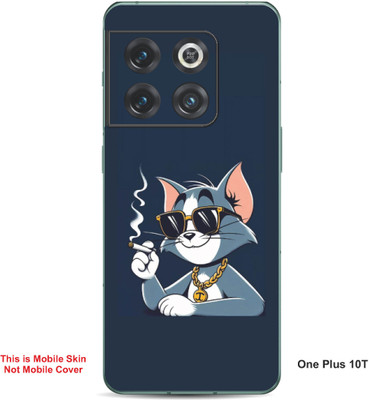 VYBE The Smart Choice One Plus 10T Tom Embossed Mobile Skin(Dark Blue Grey 25)