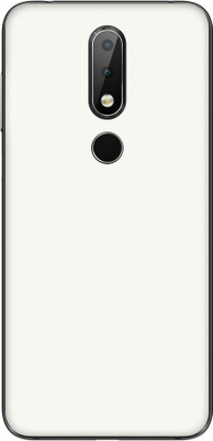 Vcare GadGets Nokia 6.1 Plus Mobile Skin(White)