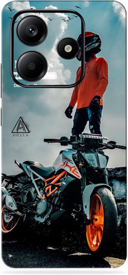 WeCre8 Skin's Xiaomi Redmi Note 14 Premium Vinyl Mobile Skin (Multicolor) Mobile Skin(feeling-sad)