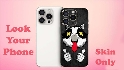 BugguSkin IPHONE 16 PRO MAX Mobile Skin(Black)