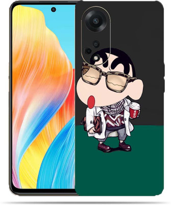BugguSkin Oppo f23 5g Mobile Skin(Ultra Happy Shinchan Skin With High Matte Finish.)
