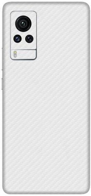 Vcare GadGets Vivo X60 Pro Mobile Skin(White Carbon)