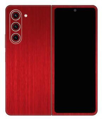 Vcare GadGets Samsung Galaxy Z Fold 5 5G Mobile Skin(Red)