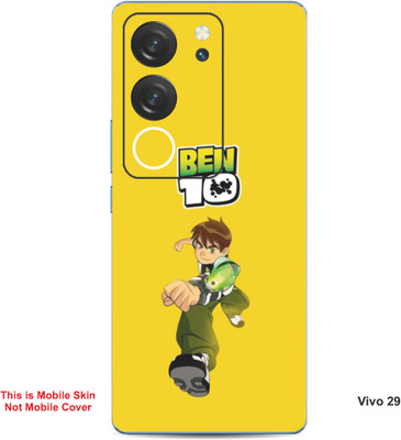 VYBE The Smart Choice Vivo V29 Ben 10 Embossed Mobile Skin(Golden Yellow B6)