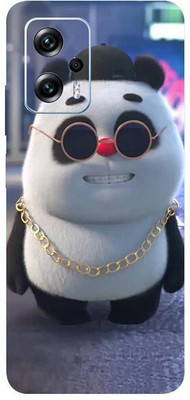 TJ CREATION Redmi K50i 5G, redmi k50i Mobile Skin(Ultra Super Happy Panda Skin With High Matte Finish.)