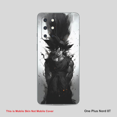 VYBE The Smart Choice One Plus Nord 8T Goku Mobile Skin Mobile Skin(Davy Grey B7)