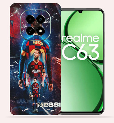 OggyBaba Realme C63 5g Mobile Skin(Matte Black)