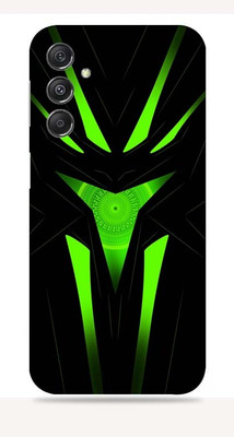 WeCre8 Skin's SAMSUNG Galaxy M34 5G Mobile Skin(Black Green Abstract)