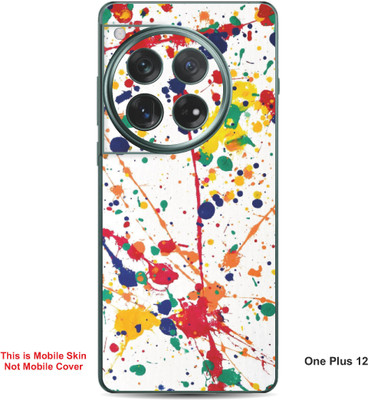 VYBE The Smart Choice One Plus 12 Art Embossed Mobile Skin(Dark Byzantium A13)