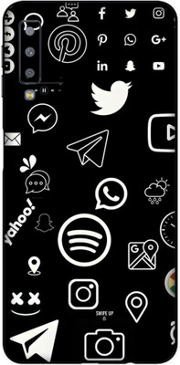 ScreenMart Samsung Galaxy A7 2018 Edition Mobile Skin(Multicolor)