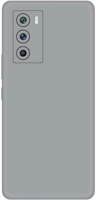 Vcare GadGets Glossy Silver vivo i QOO 9 SE 5G Mobile Skin(Glossy Silver)