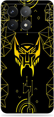 WeCre8 Skin's poco f6 pro Premium Vinyl Mobile Skin (Multicolor) Mobile Skin(Bumble Bee)