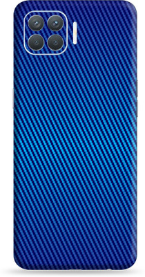 TJ CREATION OPPO F17 PRO, oppo f17 pro Mobile Skin(Ultra Super Blue Carbon Fiber Skin With High Mattte Finish.)