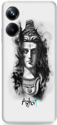 WeCre8 Skin's Realme 10 Pro 5G Mobile Skin(Mahadev Trident Multicolor Premium Quality Mobile Skin With Cleaning Wipe)