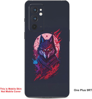 VYBE The Smart Choice One Plus 9RT Wolf Embossed Mobile Skin(Flamingo Pink)