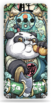 AsSkin Oneplus 7T Mobile Skin(Hungry Panda Back Skin With High Matte Finish)