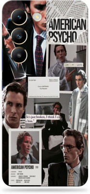 SkinoMania vivo t3 5g Ultra Premium Vinyl Mobile Skin (Multicolor) Mobile Skin(American Psycho)