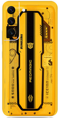 SkinoMania Samsung Galaxy S22 5g Mobile Skin(Multicolor yellow-red-magic)