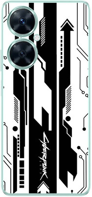 FCS Huawei nova 11i Printed Back skin Mobile Skin(Cyber Punk Green)