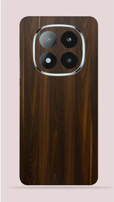 OggyBaba OggyBaba Redmi Note 14 pro 5g Mobile Skin(Mahogany-Wood)