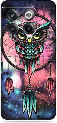 SkinoMania Oneplus 10T Mobile Skin(Multicolor Dreamy Owl)