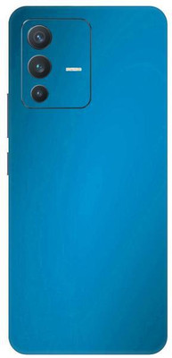 Vcare GadGets Metallic Light Blue Shining vivo V23 5G Mobile Skin(Metallic Light Blue Shining)