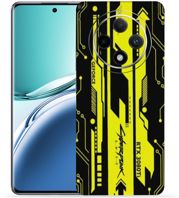 OggyBaba Oppo F27 pro plus 5g Mobile Skin(Cyberpunk Yellow Black)