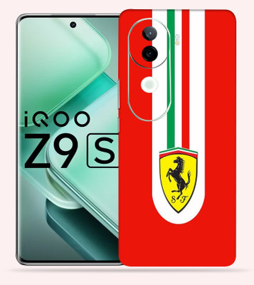 OggyBaba Vivo Iqoo Z9s 5g Mobile Skin(Red Ferrari)