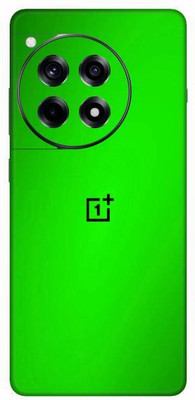 Vcare GadGets Metallic Green Shining OnePlus 12 R 5G With Logo Mobile Skin(Metallic Green Shining)