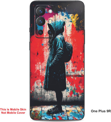 VYBE The Smart Choice One Plus 9R Abstract Embossed Mobile Skin(Persian A6)