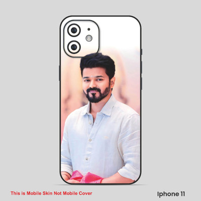 VYBE The Smart Choice iPhone 11 Vijay Thalapathy Mobile Skin(Faded Pink 3)
