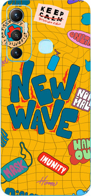 AsSkin Infinix Hot 11 Mobile Skin(Ultra Super New Wave With High Matte Finish.)